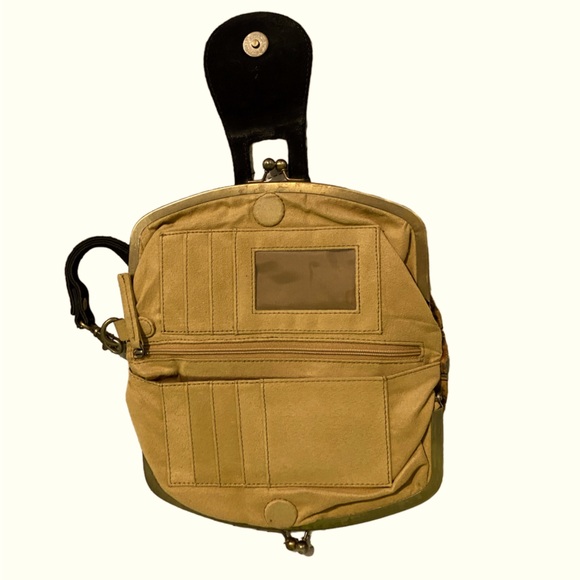 Tasha Polizzi Collection Cheetah Print Gold Turquoise Clutch Wristlet Western - Picture 9 of 15